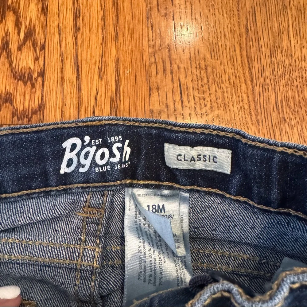 OshKosh B'gosh Dark Blue Kids Jeans Size 18M